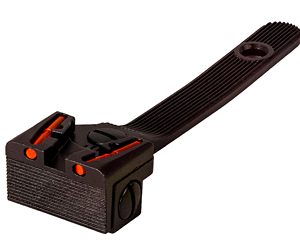 HIVIZ ADJ REAR SIGHT S&W RVLVR GR/RD