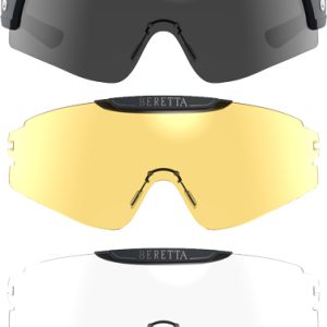 BERETTA INTERMASK EYEGLASSES - INTERCHANGE FUME/NEUTRAL/YLLW