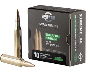 PPU SUPREME 338LAP 250GR HPBT 10/200