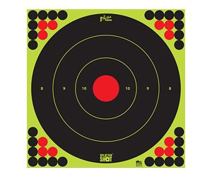 PRO-SHOT TARGET 17" GRN BULLSEYE 5PK