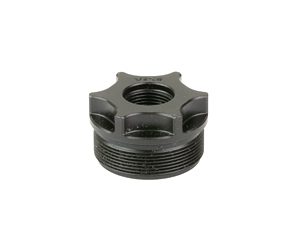 PWS 1/2X28 THREAD MOUNT BLK