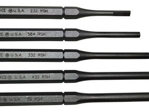 GRACE USA PUNCH SET - ROLL PIN HOLDER SET OF 5 STEEL