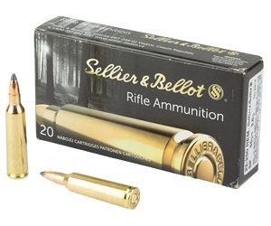 S&B 22-250 55GR SP 20/500