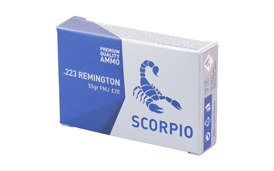 SCORPIO AMMO 223REM 55GR FMJ 20/1000 - Image 3