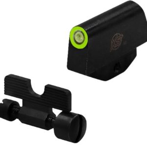 XS STD DOT TRITIUM SET FOR S&W - 586 686 625 629 329 GREEN