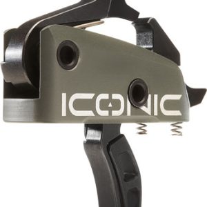 RISE TRIGGER ICONIC GREEN - 2-STAGE 1.25/1.75 AR-15 W/PIN