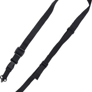 TAC SHIELD SLING 2N1 WARRIOR - QD PUSH BUTTON SWIVEL BLACK