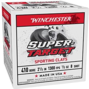 WINCHESTER TARGET 410 2-1/2" - 1/2OZ #8 250RD CASE