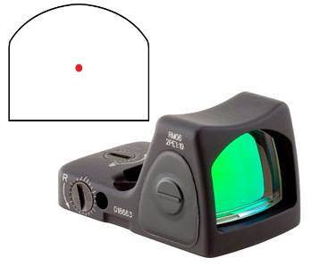 TRIJICON RMR TYPE 2 AS LED 3.25 MOA RD