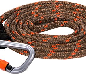 TETHRD 11MM TREE TETHER 8' - W/CARABINER & PRUSIK CORD