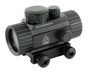 UTG RED/GRN RD W/PICT MNT DECK