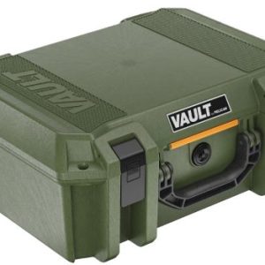 PELICAN VAULT V300 LARGE- - 5 PISTOL CSE PRE CUT FOAM ODG