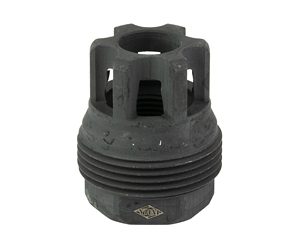 YHM MUZZLE BRAKE 1/2-28 BLACK