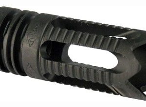 YHM PHANTOM COMP/FLASH HIDER - 6.8/7.62/9MM AGGRESSIVE 1/2X36