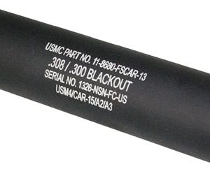 GUNTEC AR10 SLIP OVER FAKE - SUPPRESSOR BLACK