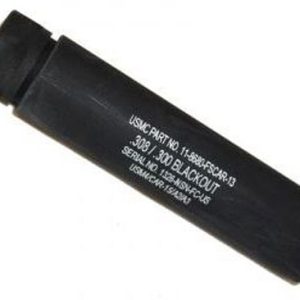 GUNTEC AR308 FAKE SUPPRESSOR - 5.5" 5/8X24 THREADS BLACK