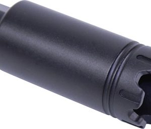 GUNTEC AR15 SLIM FLASH CAN - TRIDENT W/ GLASS BREAKER BLACK