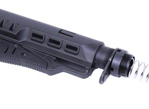 GUNTEC MULTI CAL COLLAPSIBLE - STOCK SET BLACK