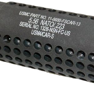 GUNTEC AR15 FAKE SUPPRESSOR - SOCOM MINI 1/2X28 TPI BLACK