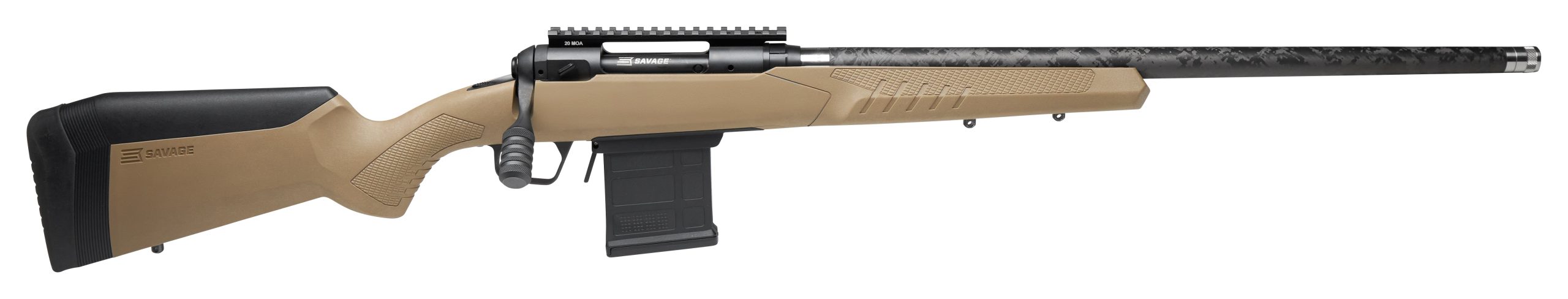 SAVAGE ARMS 110 TAC 6.5CR CARBON FDE #