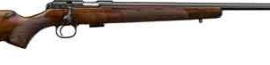 CZ 457 AMERICAN 17HMR 24.5" - BLUED BBL. WALNUT STOCK
