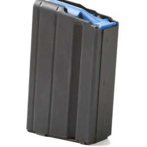 ASC AR Family Rifle Magazine Blued Follower 6.5 Grendel Black Stainless Steel 10/rd