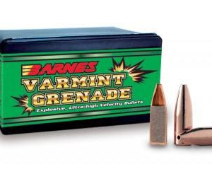 Barnes Varmint Grenade Rifle Bullets .20 cal .204" 26 gr VGFB 250/ct