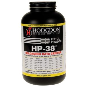 Hodgdon HP-38 Spherical Handgun Powder 1 lbs