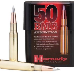 Hornady Match Rifle Ammunition .50 BMG 750 gr A-MAX 2820 fps - 10/box