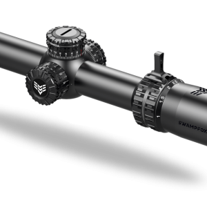 Swampfox Arrowhead LPVO Series Rifle Scope 1-8x24 30mm SFP IR Red MOA Black
