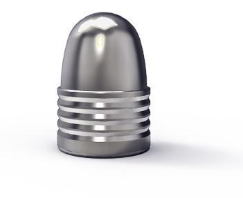 Lee Round Nose Pistol Mould - Double Cavity (Handles Included) .452" 230 gr