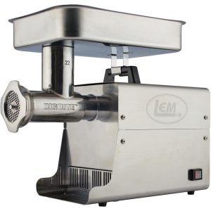 LEM Products #22 Big Bite Stainless Steel Electric Grinder