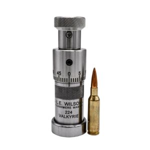 L.E. Wilson Stainless Steel VLD Bullet Seater with Micrometer Adjustment 6.5 Creedmoor