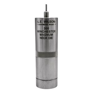 Wilson Stainless Neck Sizing Die Interchangeable Bushing Type 6mm/6.5 Creedmoor Bushing Sold Separately