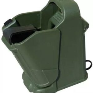 Maglula UpLULA Universal Pistol Mag Loader/Unloader 9mm TO .45 cal - Dark Green