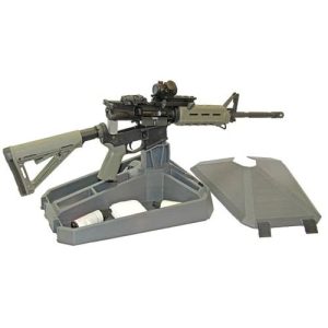 MTM MSRMS ArmAR Modern Sporting Rifle Maintenance Stand for AR-15 | DMPS Stule | AR-10 Grey