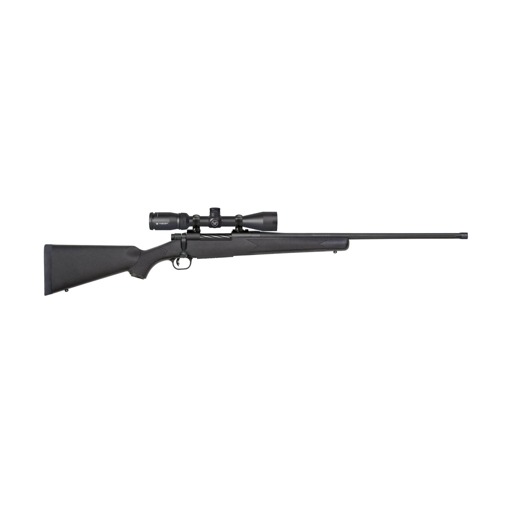 Mossberg Patriot Synthetic-Vortex Scoped Rifle 7mm PRC 3rd Capacity 24'' Threaded Barrel w/3-9x40mm Crossfire Scope