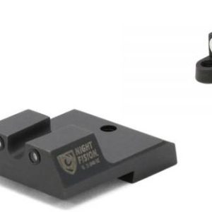 Night Fision Perfect Dot NS Set with Yellow Front + White U Rear for S&W M&P Shield