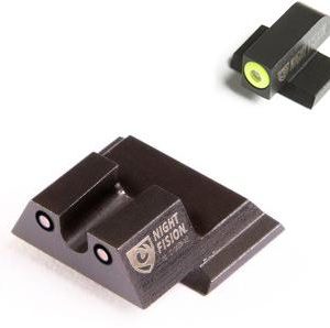 Night Fision Perfect Dot NS Set w/Yellow Front + Black U Rear Fits S&W M&P Excluding Shield