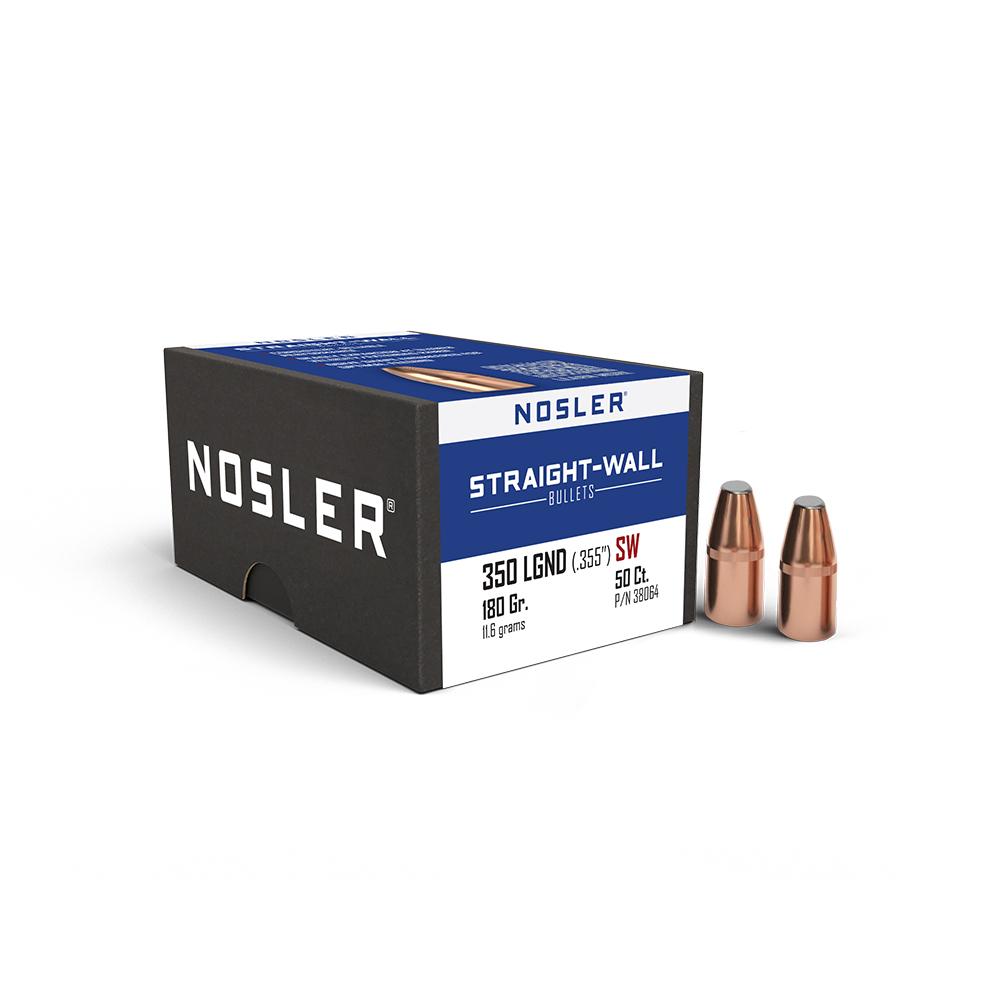 Nosler Straight Wall Rifle Bullets .350 Legend .355" 180 gr 50/ct