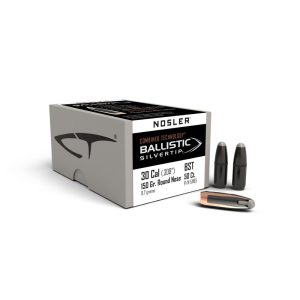 Nosler Ballistic SilverTip Hunting Rifle Bullets .30 cal .308" 150 gr RN-SBT-BSTIP 50/ct