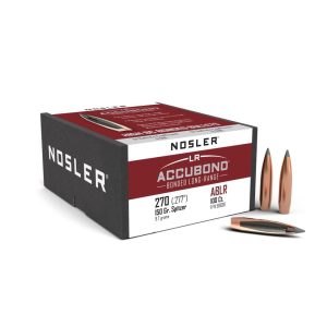 Nosler AccuBond Long Range Rifle Bullets .270 cal .277" 150 gr SPT-ACB 100/ct