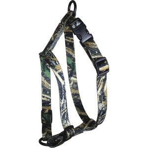 Omnipet Kwik Klip Adjustable Nylon Pet Harness 3/4" 1 Ply Realtree Max 5 Medium
