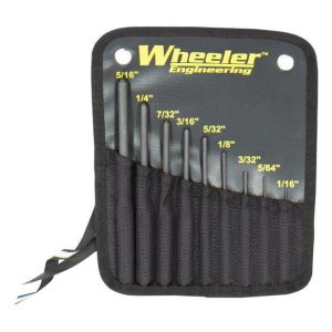 Wheeler Engineering Roll Pin Punch Set 9PC