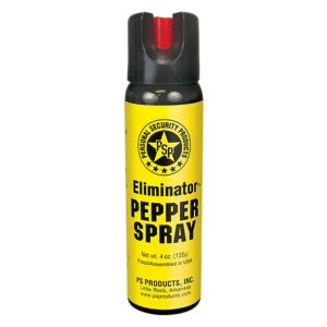 Personal Security Products Pepper Spray Gel with Flip Top and Belt Clip 4 oz