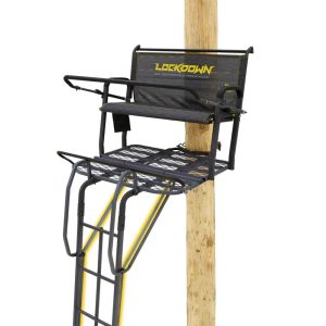 River's Edge Lockdown 2-Man Ladder Tree Stand 21ft Wide