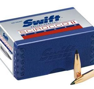 Swift Scirocco II Bullets .224 cal .224" 75 gr BTS 100/ct