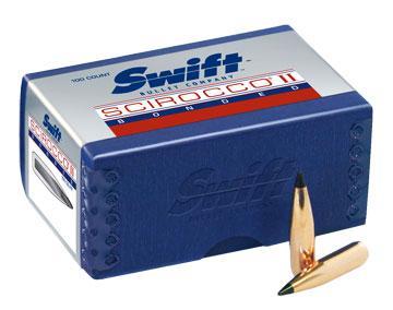 Swift Scirocco II Bullets .25 cal .257" 100 gr BTS 100/ct