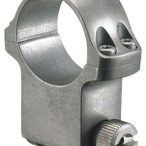 Ruger Steel Scope Ring - Single (6KTG) 1" Extra High 1.187" Height - Target Grey Stainless Finish