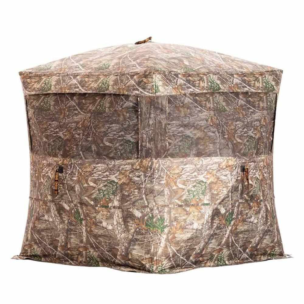 Rhino Blinds RB24 Ground Blind 3 Man Realtree Edge